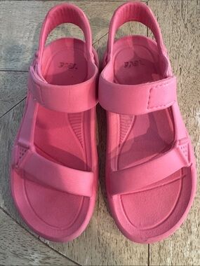 Teva Kids Pink Adjustable Strap Sandals